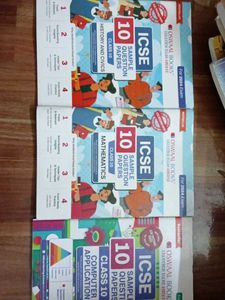 Icse 10 Four Oswaal Sample Paper Book