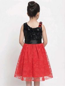 Sparkling Sequin &amp; Lace Party Dress for girls