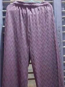 Stylish Chevron Pattern Palazzo Pants