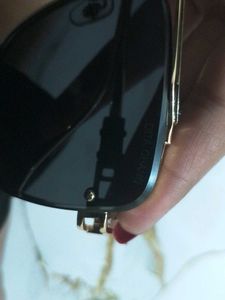 Dita Classic Black Square Sunglasses
