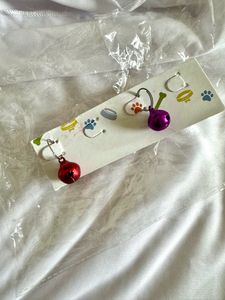 Vibrant Cat Collar Bells x2