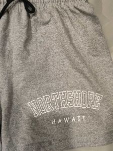 Grey "Northshore Hawaii" Shorts