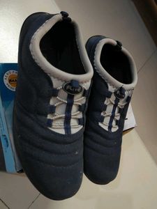 Comfortable Navy Blue Slip-On Shoes