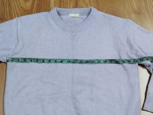 Pastel Lavender Knit Sweater