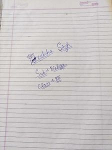 Biology Handwritten Class 12 Notes