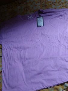 Lavender Crew Neck T-Shirt