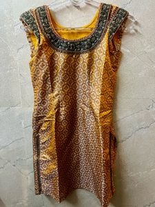 Tarun Tahiliani Designer Beautiful Gold Kurta