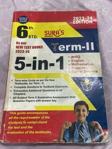Sura's Super Guide 6th Std. Term II