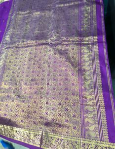 purplle  pure silk saree.. 💜