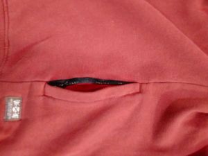 Orange Graphic Sweatshirt