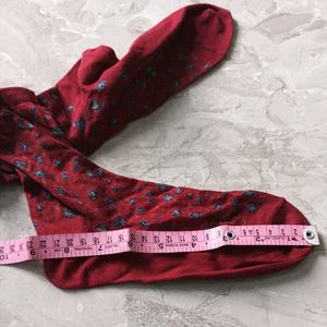 Ralph Lauren Floral Socks - Red