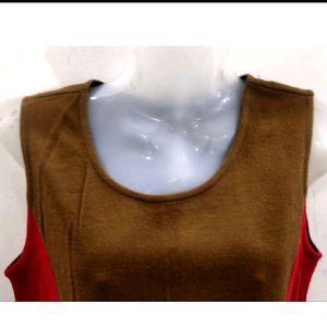 Sleeve Less Sweater Top For Women