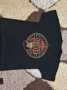 Nirvana Vintage Graphic Black T-Shirt | Size L