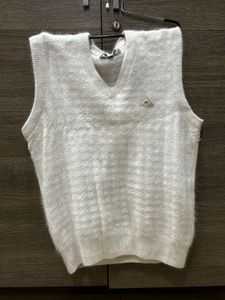 Classic V-Neck Sleeveless Knit Vest