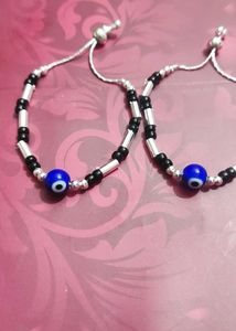 Evil Eye bracelet pure silver