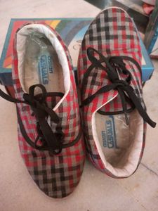 Casual Plaid Shoes