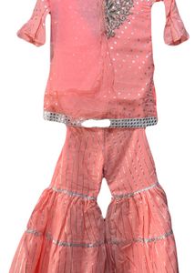 Girls Sharara Suit With Dupatta
