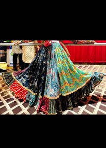 Bohemian Patchwork Maxi Skirt