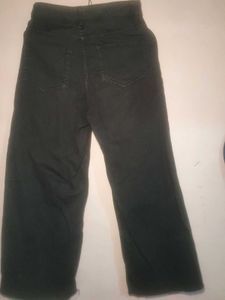 H&amp;M Dark Wash Wide-Leg Jeans