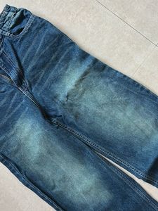 Blue Distressed Denim Jeans
