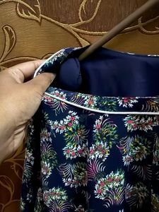 Floral Print Bell Sleeve Top