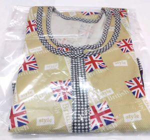 British Flag Print Top America piece
