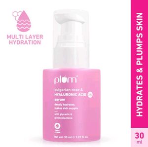 Plum Bulgarian Rose & Hyaluronic Acid Serum