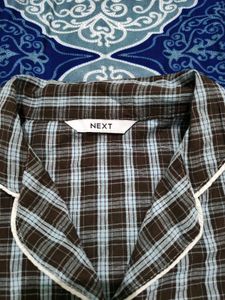 Classic Plaid Pajama Shirt