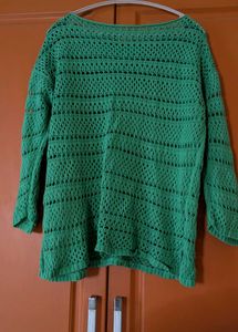 Green Knit Sweater