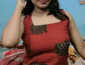 Red Elephant Print Kurta