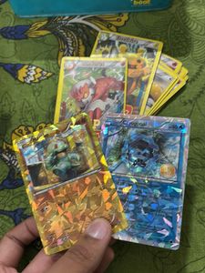 Pokemon 10 Vip cards + Gold + Silver Card