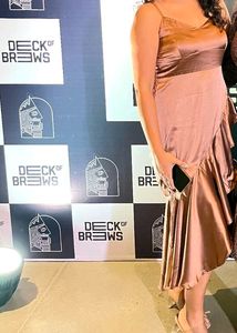 Party Wear Dress - M (Stretchable)
