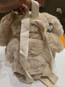 Cute Plush Bunny Backpack