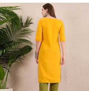 Vibrant Color Block Kurta