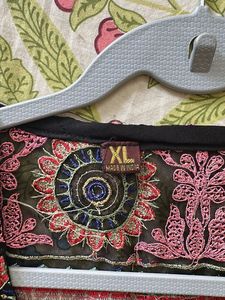Embroidered Boho Crop Jacket