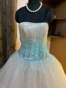 Stunning Sequin Ball Gown barbie flared