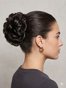 Chic Messy Bun Hair Piece
