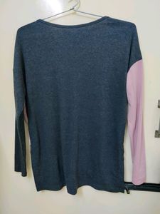 Hight N Low Full Arm Knitted Top