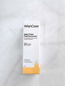 WishCare Daily Tinted Fluid Sunscreen SPF 50+