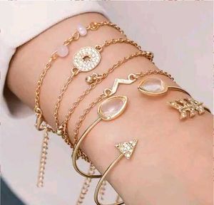 combo pack of 6 eye catching bracelets