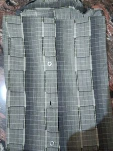 Everest Men's Grey Checkered Shirt