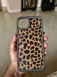 Leopard Print Rhinestone 14 Plus Case