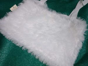 Chic Faux Fur Cosmetic top