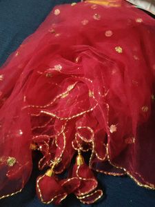 Vibrant Yellow Sequined Kurta Set