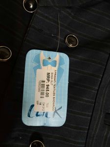 Men's Grey Pinstripe Vest