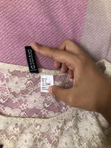 H&amp;M Lace 'Yeah Right' Top