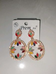 Colorful Hoop Earrings