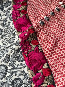 Designer Embroidered Long Kurta/Dress
