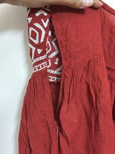 Forever 21 Rust Color Cute Top