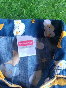 Cute Cloud &amp; Moon Pajama Set for Kid pack of 2s